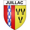 Juillac 19 ville Stickers blason autocollant adhésif