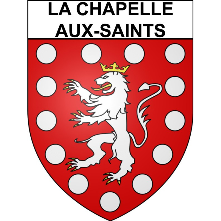 La Chapelle-aux-Saints 19 ville Stickers blason autocollant adhésif