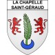 La Chapelle-Saint-Géraud 19 ville Stickers blason autocollant adhésif