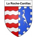 La Roche-Canillac 19 ville Stickers blason autocollant adhésif