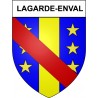 Pegatinas escudo de armas de Omps adhesivo de la etiqueta engomada