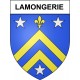 Lamongerie 19 ville Stickers blason autocollant adhésif