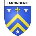 Lamongerie 19 ville Stickers blason autocollant adhésif