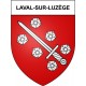Laval-sur-Luzège 19 ville Stickers blason autocollant adhésif
