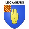 Le Chastang 19 ville Stickers blason autocollant adhésif