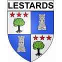 Lestards 19 ville Stickers blason autocollant adhésif