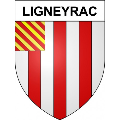 Ligneyrac 19 ville Stickers blason autocollant adhésif