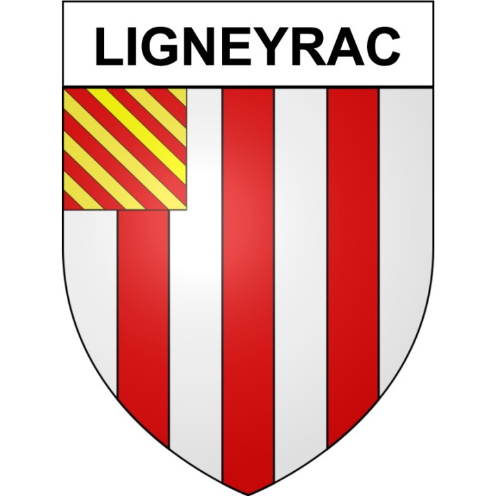 Ligneyrac 19 ville Stickers blason autocollant adhésif