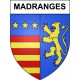Madranges 19 ville Stickers blason autocollant adhésif