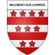 Malemort-sur-Corrèze 19 ville Stickers blason autocollant adhésif