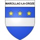 Marcillac-la-Croze 19 ville Stickers blason autocollant adhésif