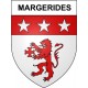 Margerides 19 ville Stickers blason autocollant adhésif