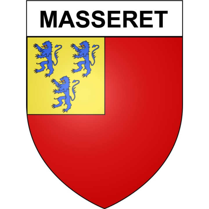 Omps Sticker wappen, gelsenkirchen, augsburg, klebender aufkleber