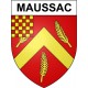 Maussac 19 ville Stickers blason autocollant adhésif