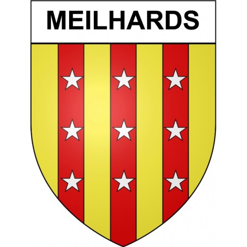 Meilhards 19 ville Stickers blason autocollant adhésif