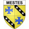 Omps Sticker wappen, gelsenkirchen, augsburg, klebender aufkleber