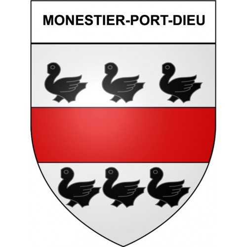 Monestier-Port-Dieu 19 ville Stickers blason autocollant adhésif