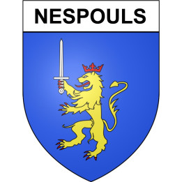 Nespouls 19 ville Stickers blason autocollant adhésif