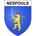 Nespouls 19 ville Stickers blason autocollant adhésif