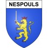 Nespouls 19 ville Stickers blason autocollant adhésif