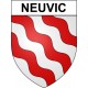 Neuvic 19 ville Stickers blason autocollant adhésif