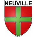 Neuville 19 ville Stickers blason autocollant adhésif