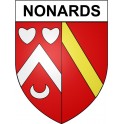 Nonards 19 ville Stickers blason autocollant adhésif
