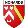 Nonards 19 ville Stickers blason autocollant adhésif