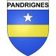 Pandrignes 19 ville Stickers blason autocollant adhésif