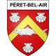 Péret-Bel-Air 19 ville Stickers blason autocollant adhésif