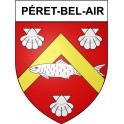 Péret-Bel-Air 19 ville Stickers blason autocollant adhésif