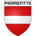 Pierrefitte 19 ville Stickers blason autocollant adhésif