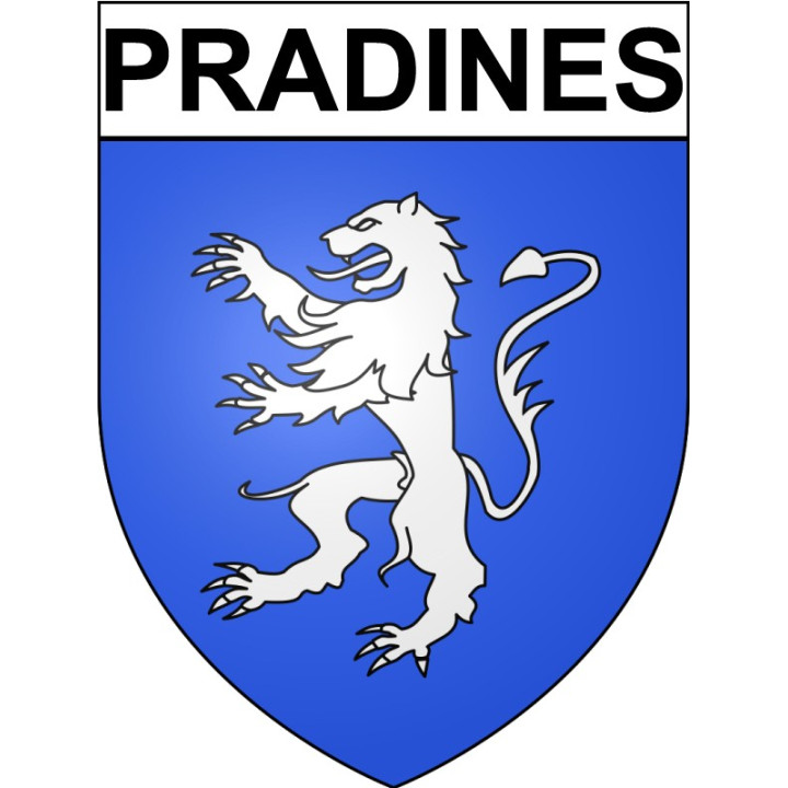 Pegatinas escudo de armas de Omps adhesivo de la etiqueta engomada