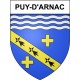 Puy-d'Arnac 19 ville Stickers blason autocollant adhésif