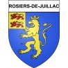 Rosiers-de-Juillac 19 ville Stickers blason autocollant adhésif