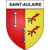Saint-Aulaire 19 ville Stickers blason autocollant adhésif