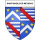 Saint-Bazile-de-Meyssac 19 ville Stickers blason autocollant adhésif
