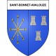 Saint-Bonnet-Avalouze 19 ville Stickers blason autocollant adhésif