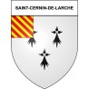 Saint-Cernin-de-Larche 19 ville Stickers blason autocollant adhésif