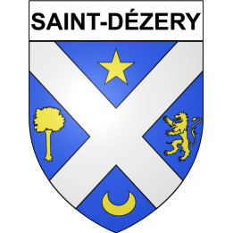 Saint-Dézery 19 ville Stickers blason autocollant adhésif