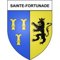 Sainte-Fortunade 19 ville Stickers blason autocollant adhésif