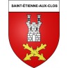 Saint-étienne-aux-Clos 19 ville Stickers blason autocollant adhésif