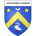 Saint-étienne-la-Geneste 19 ville Stickers blason autocollant adhésif