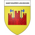 Saint-Exupéry-les-Roches 19 ville Stickers blason autocollant adhésif
