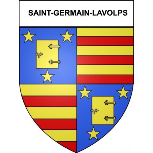 Omps Sticker wappen, gelsenkirchen, augsburg, klebender aufkleber