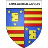 Saint-Germain-Lavolps 19 ville Stickers blason autocollant adhésif