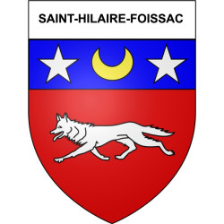 Saint-Hilaire-Foissac 19 ville Stickers blason autocollant adhésif