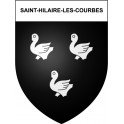 Saint-Hilaire-les-Courbes 19 ville Stickers blason autocollant adhésif