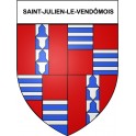 Saint-Julien-le-Vendômois 19 ville Stickers blason autocollant adhésif
