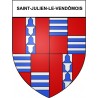 Saint-Julien-le-Vendômois 19 ville Stickers blason autocollant adhésif
